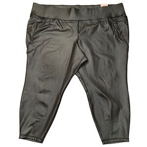 LIVI Lane Bryant Legging Women’s Plus Size 38/40 High-Rise Shine 7/8 Length NWT